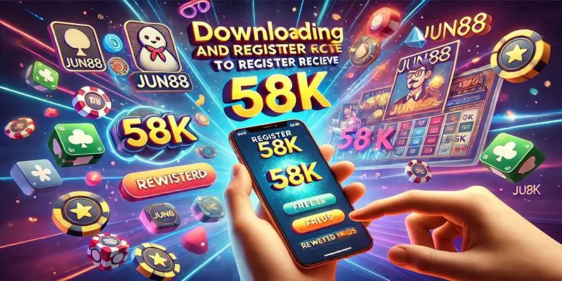 Tải app đăng ký ngay nhận 58K khám phá Jun88 miễn phí
